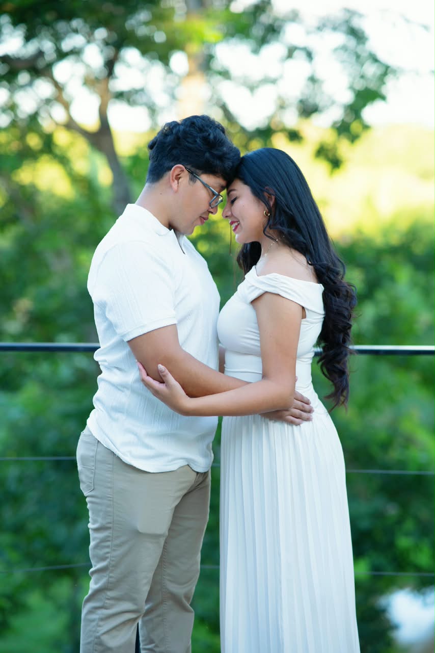 David y Leslie juntos
